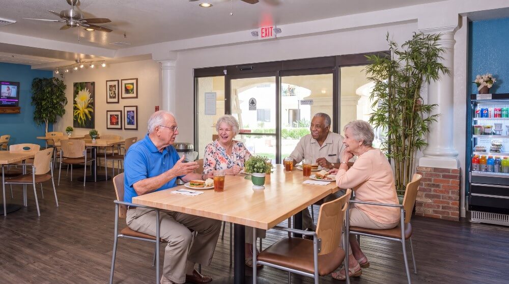 Friends In Garden Cafe 1000Px