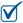 blue check mark
