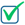 Green check mark