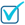 blue check mark