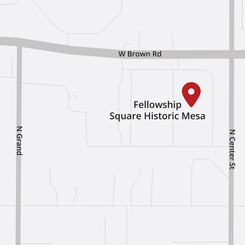 Map of Historic Mesa