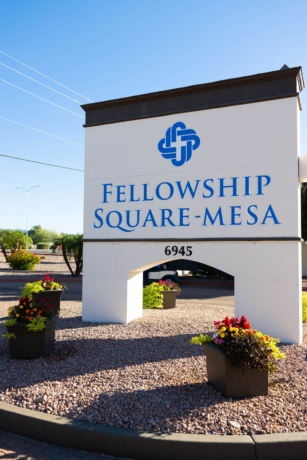 FSQ Mesa Street Entrance